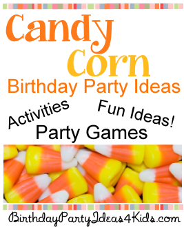 Candy Corn party ideas!  Games, activities, scavenger hunt!  http://www.birthdaypartyideas4kids.com/candy-corn-party.html